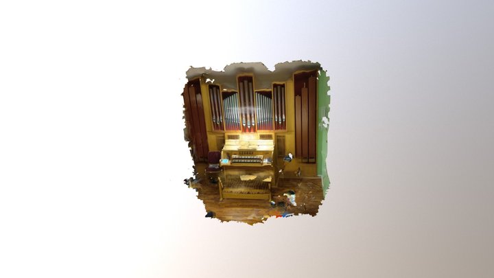 Itzehoe Orgel Gemeindezentrum 3D Model