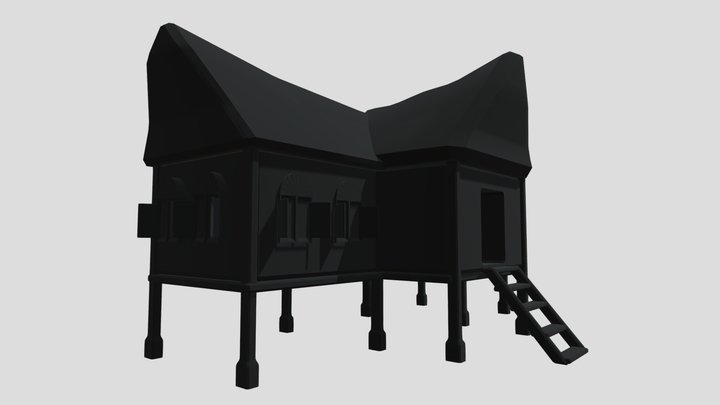 Kampung House 2 3D Model