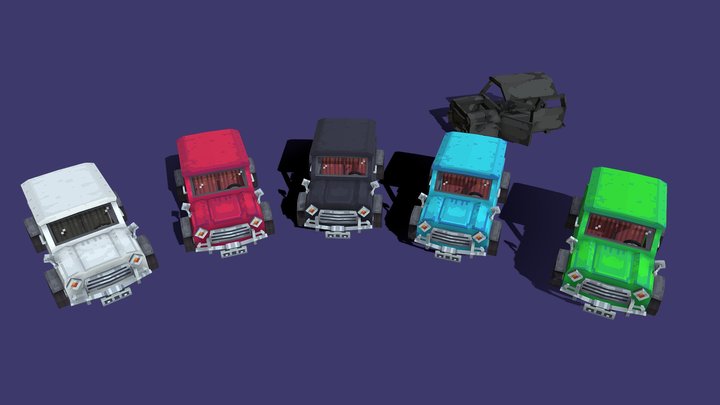 Vehicle pack 3D Model