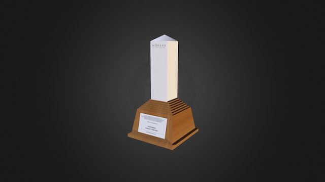 Wahana Hajj Trophy 3D Model