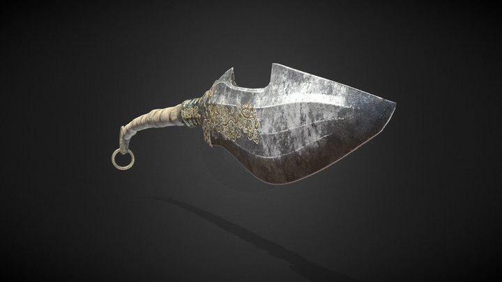 Old Glaive 3D Model