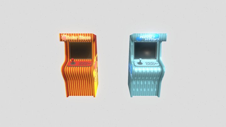 Phattakhan Simulator: Arcade Game 01 & 02 3D Model