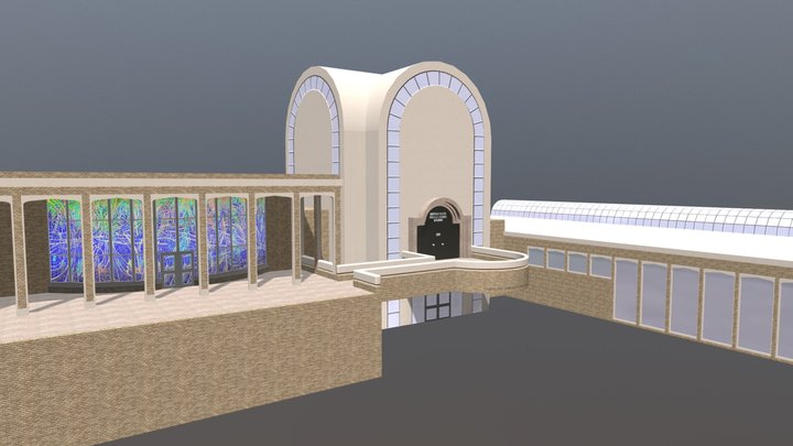 ACU's Bible Building 3D Model