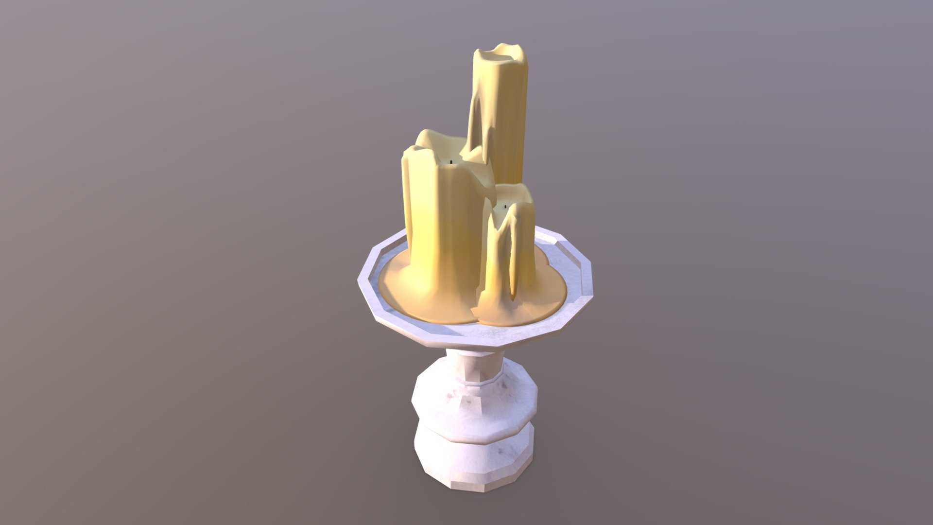 Candle & Candle holder Model