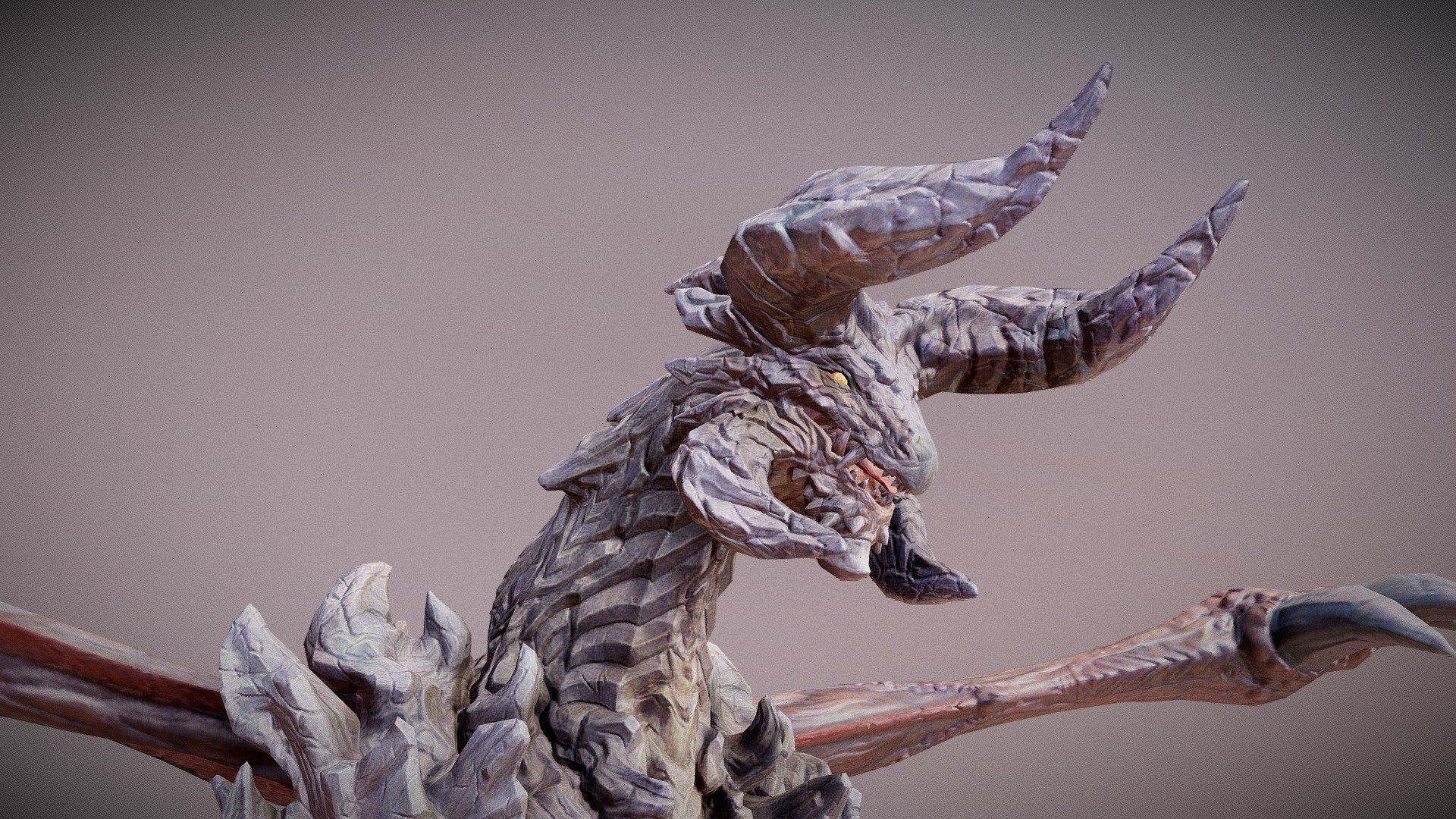 Boss Dragon Buy Royalty Free 3D model by aaokiji [0da0874