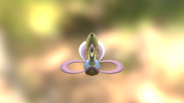 Cresselia 3D Model