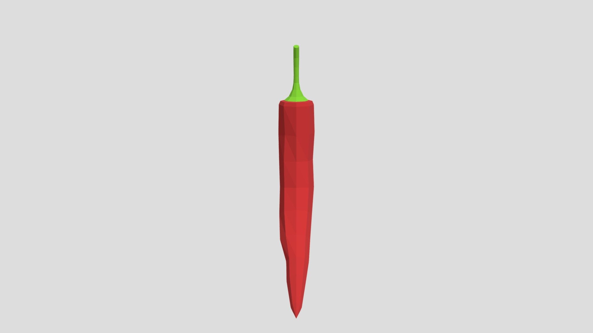 Chili Pepper from Poly by Google