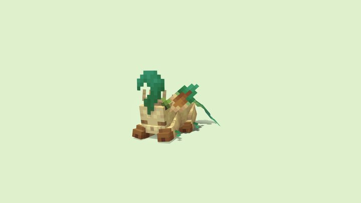 Sleeping Clover 3D Model