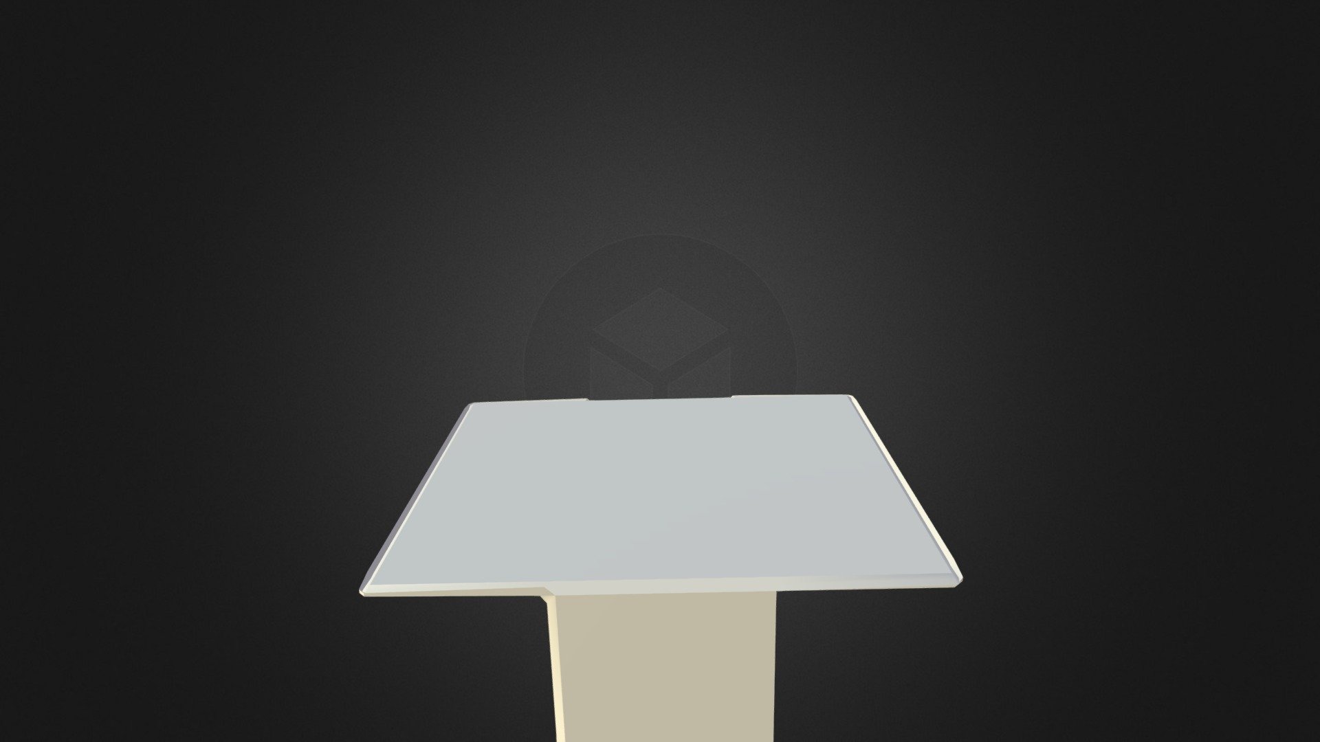A table for my 3D enviroments scene