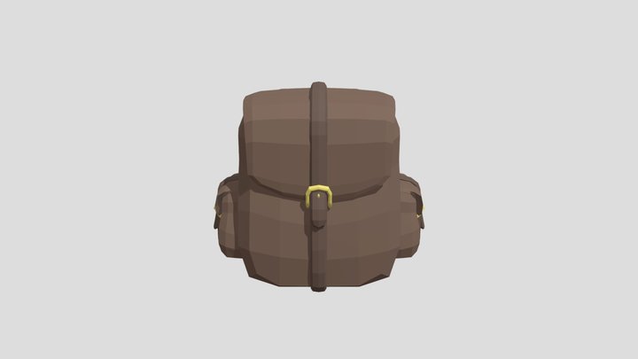 animal company Backpack 3D Model