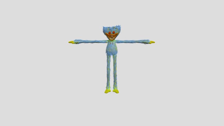 Huggy wasa 3D Model