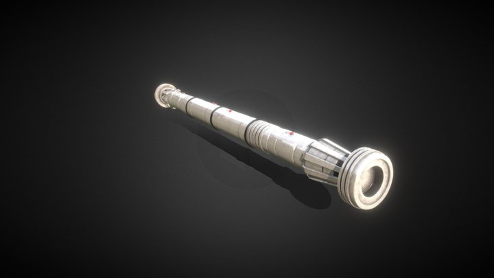 Darth Maul Lightsaber 3D Model