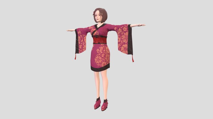 Character Modelling & Texturing 3D Model