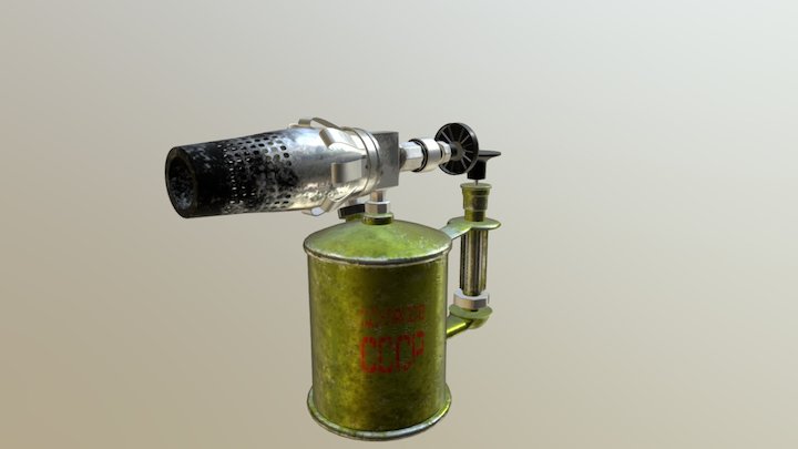 Gas-burner 3D Model