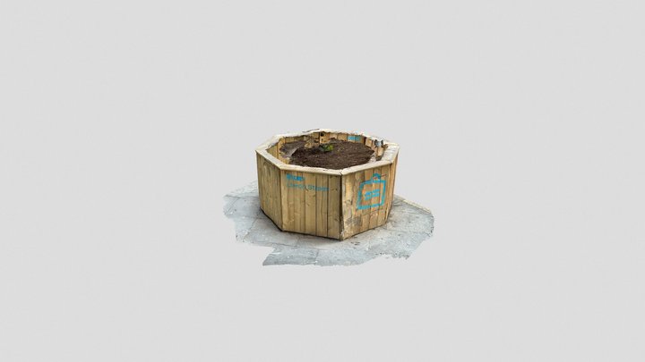 Dundee planter 3D Model