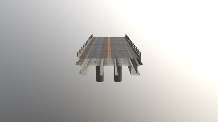 桥_泥地 3D Model
