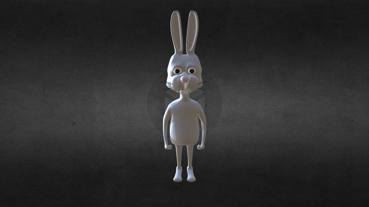 Кролик 3D Model