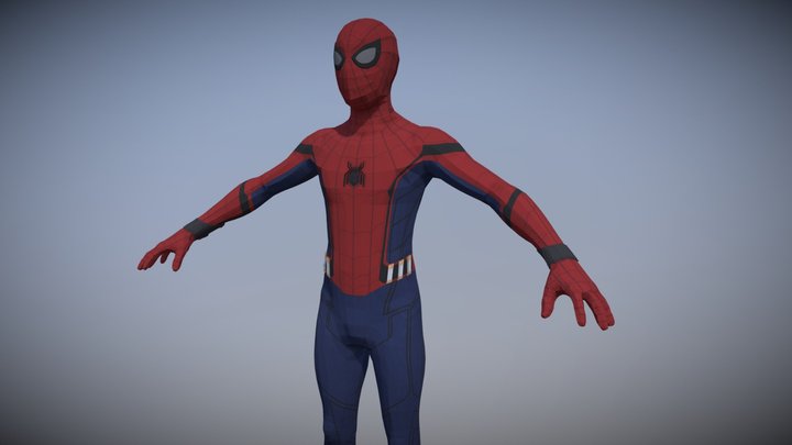 Tom Holland Spider-Man MCU – Modello 3D gratuito STL