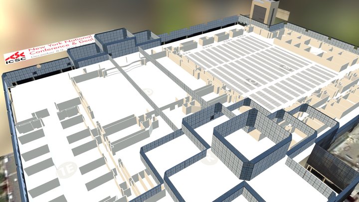 Jacob Javits Convention Center - ICSC #NYConf 3D Model