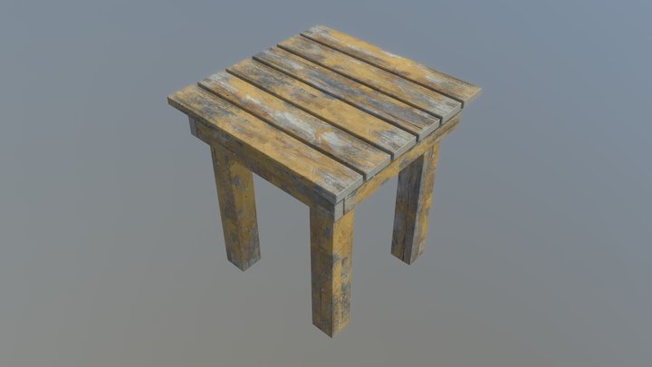 Stool 3D Model
