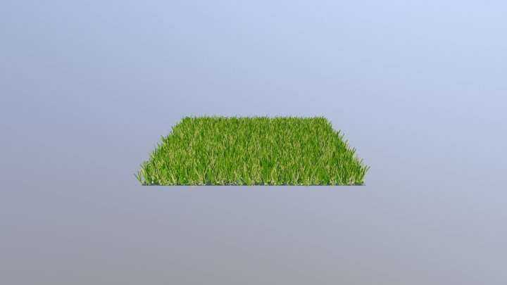 JW Synthetic Grass - Natural Blend Turf 3D Model