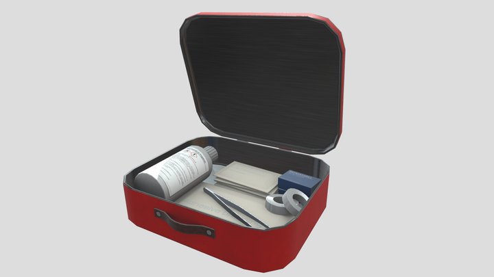 [Model 7] First Aid Kit 3D Model
