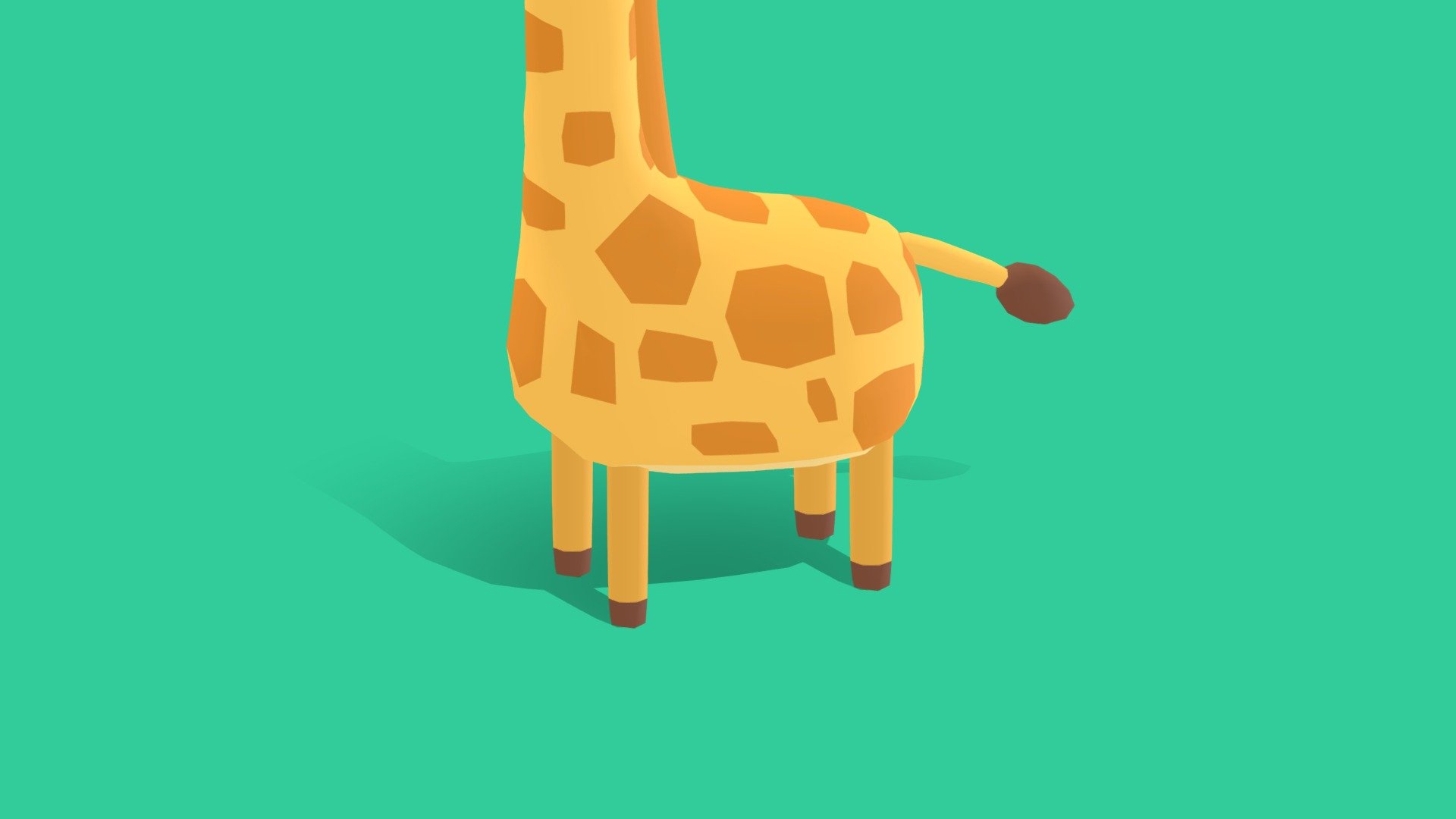 Grace The Giraffe Quirky Series Buy Royalty Free 3d Model By Omabuarts Studio Omabuarts 0dab4f2
