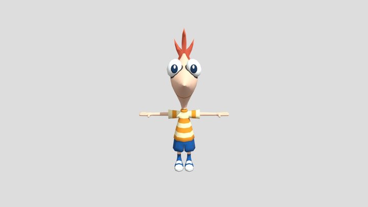 Phineas 3D Model