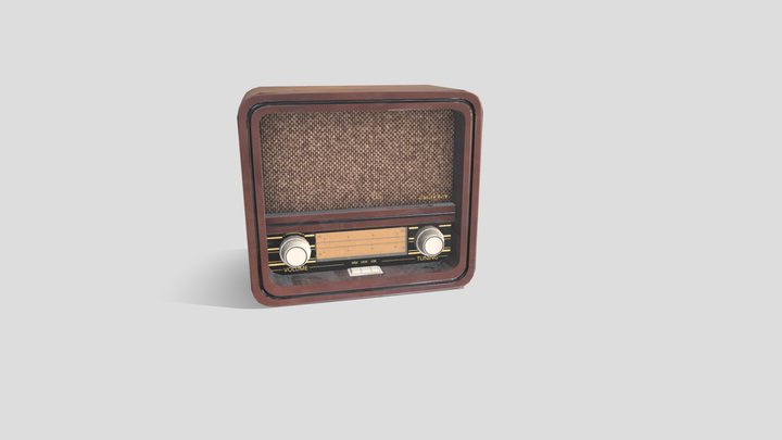 [Student Work] "Radio Auna Belle Epoque" 3D Model