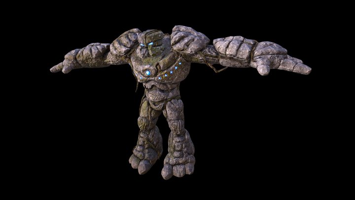 Golem 3D Model