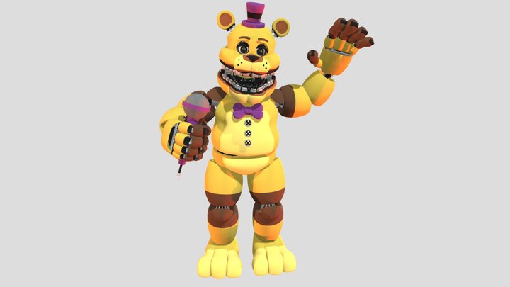 Fredbear 3D models - Sketchfab