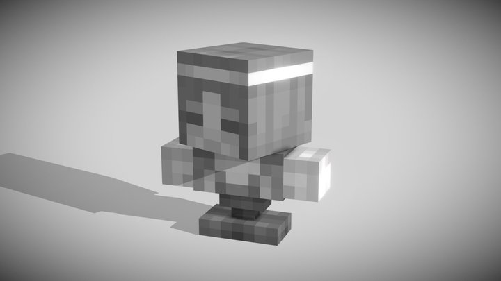 𝐁𝐮𝐬𝐭 | Minecraft model 3D Model