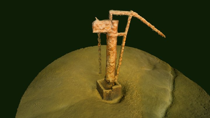 Kilchberg Wreck, Swan Pump 3D Model
