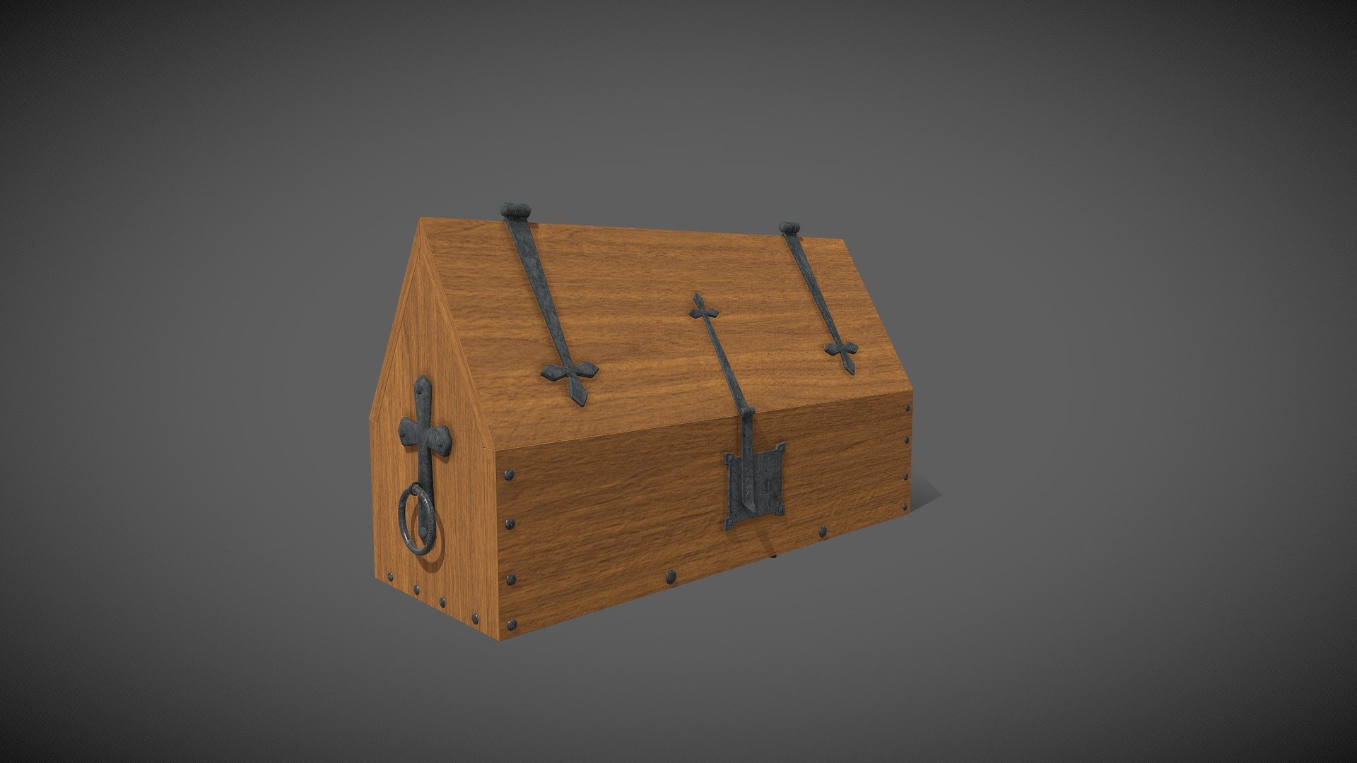 Medieval chest - Download Free 3D model by wagion [0db1097] - Sketchfab