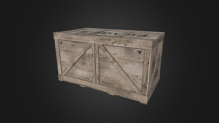 Basic Old Crate – Free 3D Model STL