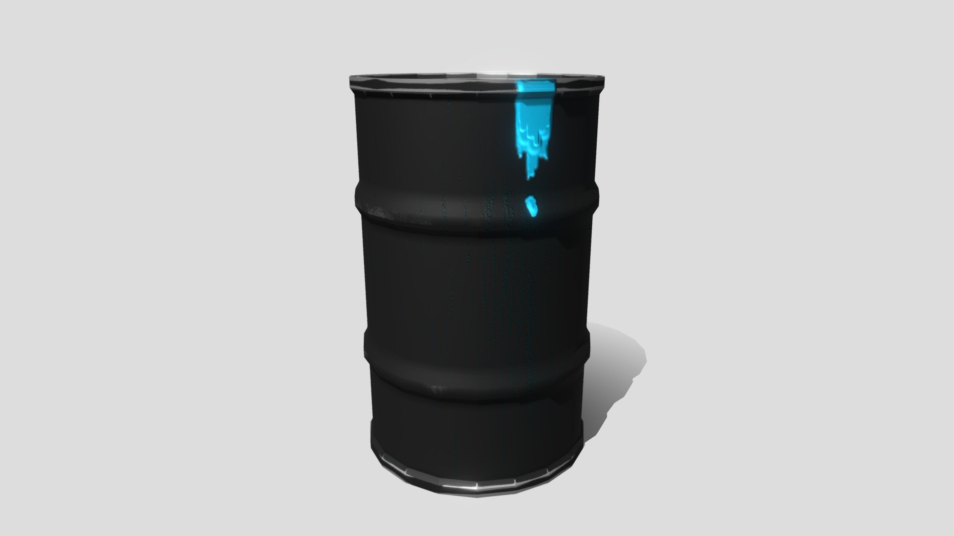 Metal Barrel Thing 1 (coated)