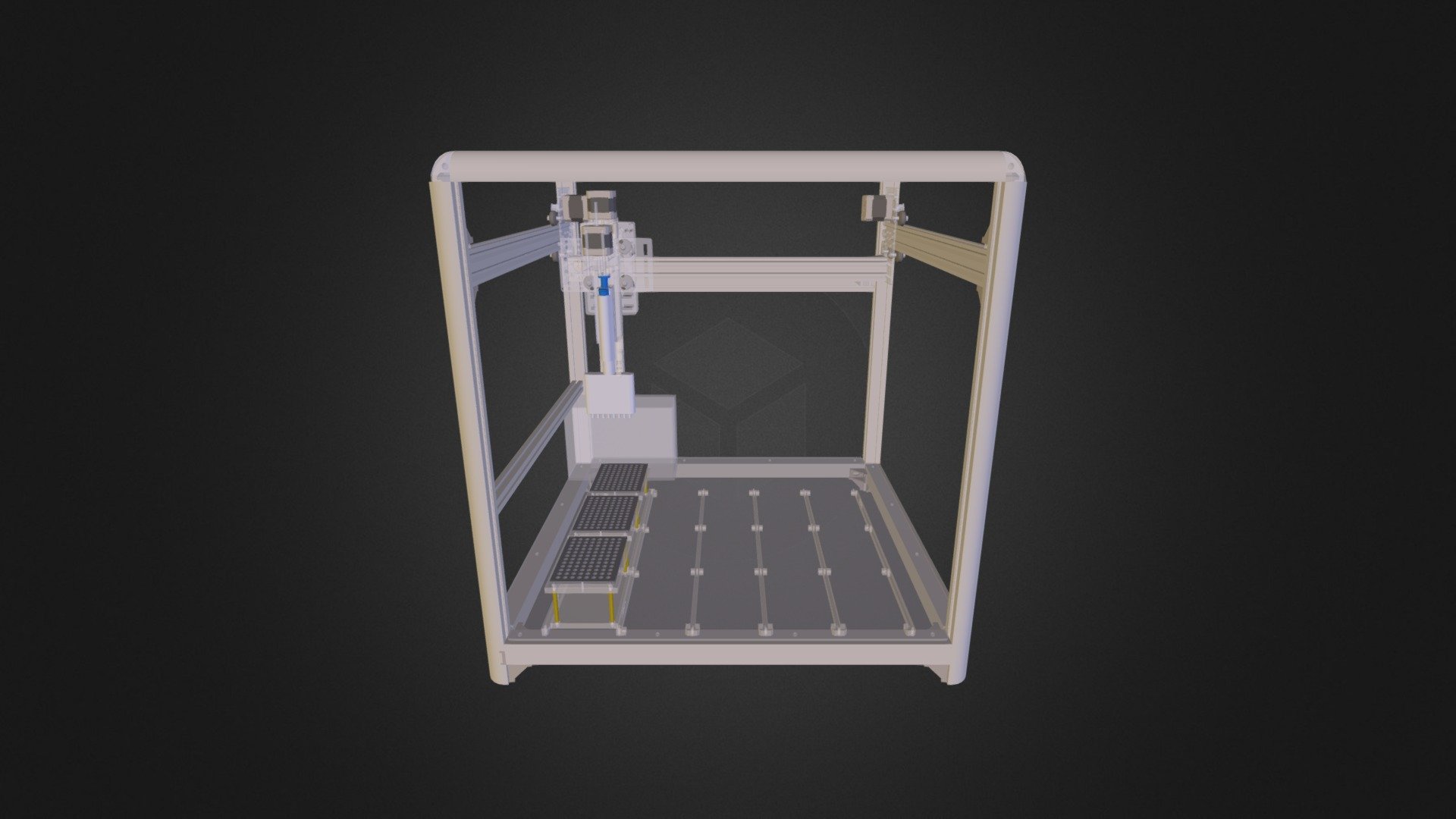OT.One Liquid Handling Robot Download Free 3D model by OpenTrons