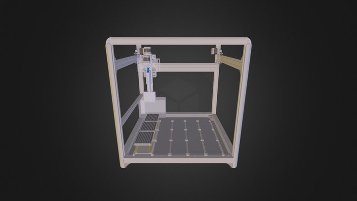 OT.One Liquid Handling Robot 3D Model