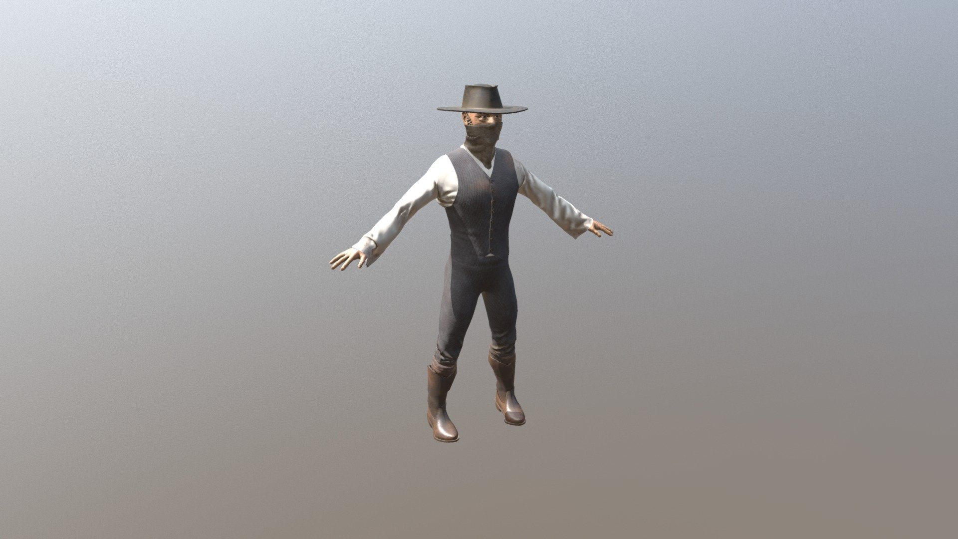 Outlaw Mesh — Sketchfab embed 3D viewer