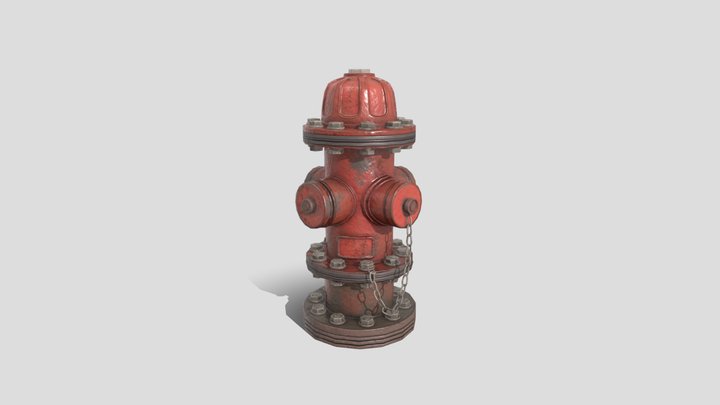 Fire Hydrant | Kaedim 3D Model