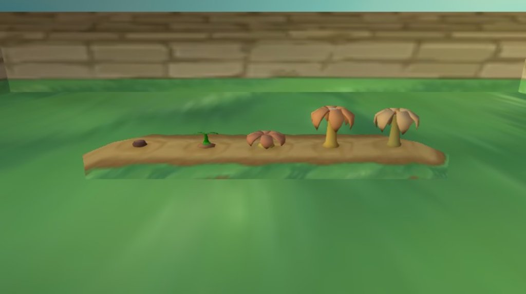 Pixelmon model Leppa Berry Tree All Stages 3D model by Xander