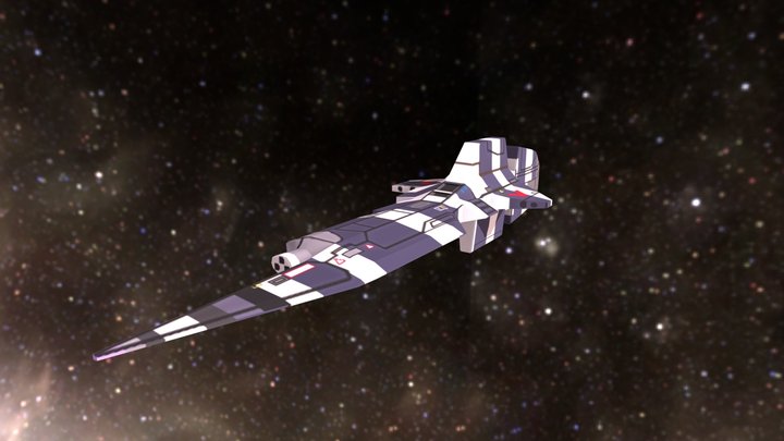 Homeworld: Vayger Fighter 3D Model