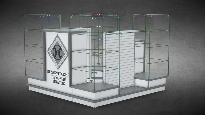 Kiosko 3D models - Sketchfab