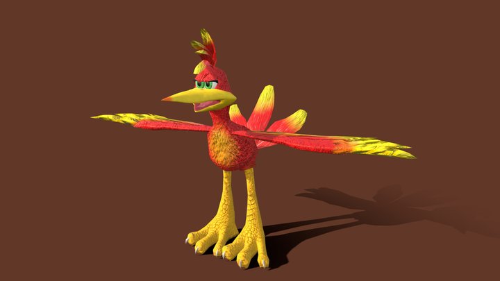 Kazooie (Reimagined) 3D Model