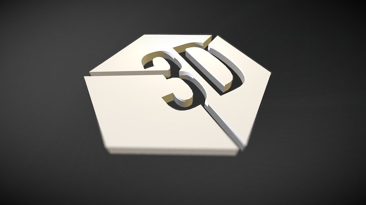 3d Logo Seul 3D Model