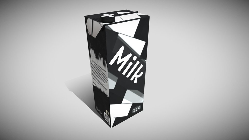 Carton of Milk 4K PBR