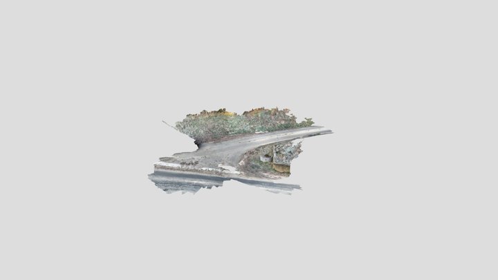 Frozen road 3D Model