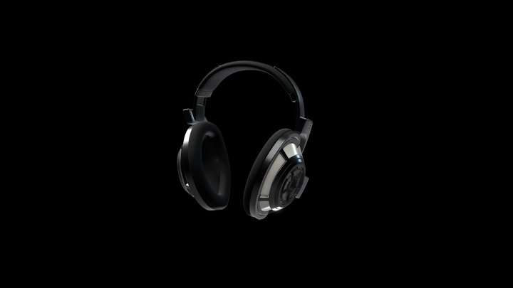 Headphone 3D Model