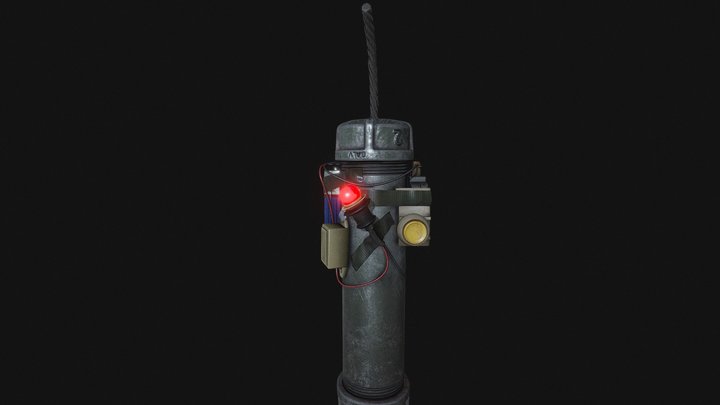 Pipebomb_model 3D Model