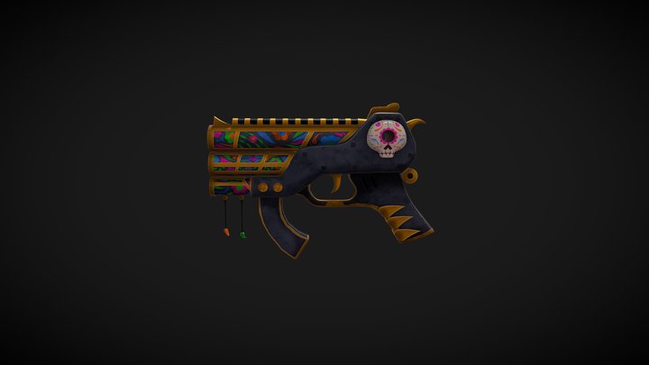 Day of the Dead Weapon 3D Model
